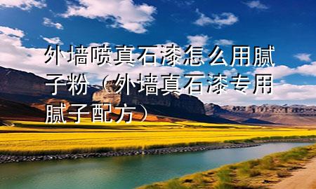外墻噴真石漆怎么用膩?zhàn)臃郏ㄍ鈮φ媸釋Ｓ媚佔(zhàn)优浞剑?>
             </div>
             <!--文章無圖的情況下插入一張圖片end-->
              
      <p>大家好，今天小編關(guān)注到一個(gè)比較有意思的話題，就是關(guān)于外墻噴真石漆怎么用膩?zhàn)臃鄣膯栴}，于是小編就整理了4個(gè)相關(guān)介紹外墻噴真石漆怎么用膩?zhàn)臃鄣慕獯?，讓我們一起看看吧?/p><ol type=