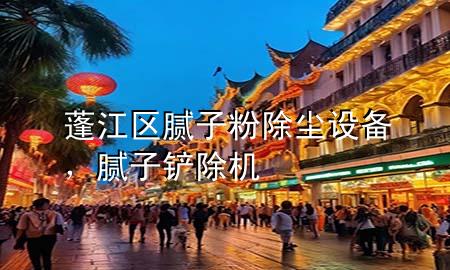 蓬江區(qū)膩子粉除塵設(shè)備，膩子鏟除機(jī)