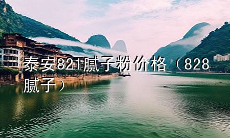 泰安821膩子粉價格（828膩子）