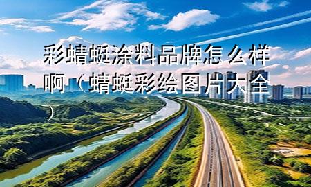 彩蜻蜓涂料品牌怎么樣啊（蜻蜓彩繪圖片大全）