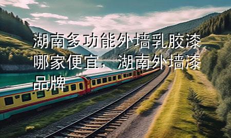 湖南多功能外墻乳膠漆哪家便宜，湖南外墻漆品牌
