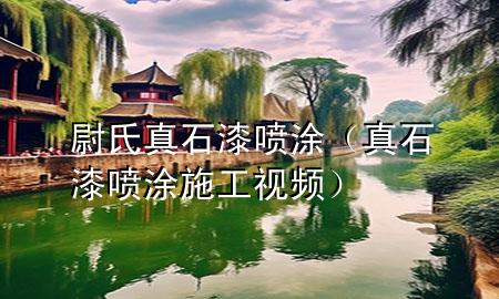 尉氏真石漆噴涂（真石漆噴涂施工視頻）