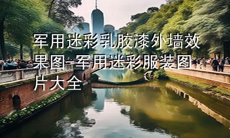 軍用迷彩乳膠漆外墻效果圖-軍用迷彩服裝圖片大全