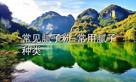 常見(jiàn)膩?zhàn)臃?常用膩?zhàn)臃N類(lèi)
