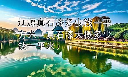 遼源真石漆多少錢(qián)一平方米（真石漆大概多少錢(qián)一平米）
