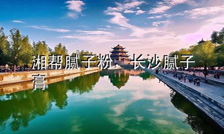 湘幫膩子粉，長沙膩子膏