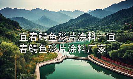 宜春鱷魚彩片涂料，宜春鱷魚彩片涂料廠家