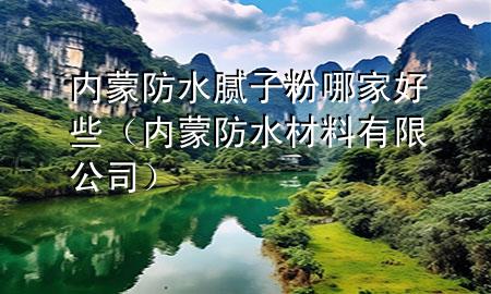 內(nèi)蒙防水膩?zhàn)臃勰募液眯▋?nèi)蒙防水材料有限公司）