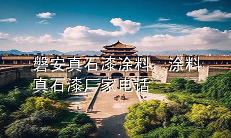 磐安真石漆涂料，涂料真石漆廠家電話
