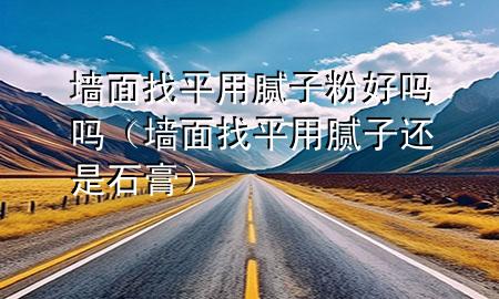 墻面找平用膩?zhàn)臃酆脝釂幔▔γ嬲移接媚佔(zhàn)舆€是石膏）