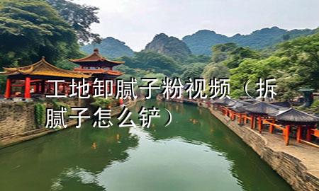 工地卸膩子粉視頻（拆膩子怎么鏟）