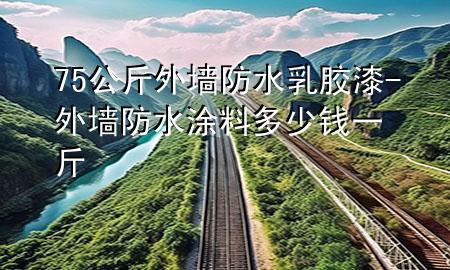 75公斤外墻防水乳膠漆-外墻防水涂料多少錢(qián)一斤