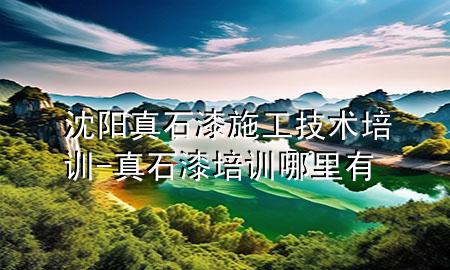 沈陽真石漆施工技術(shù)培訓(xùn)-真石漆培訓(xùn)哪里有