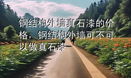 鋼結(jié)構(gòu)外墻真石漆的價(jià)格，鋼結(jié)構(gòu)外墻可不可以做真石漆