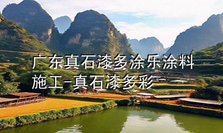 廣東真石漆多涂樂涂料施工-真石漆多彩