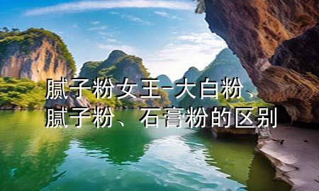 膩?zhàn)臃叟?大白粉、膩?zhàn)臃?、石膏粉的區(qū)別