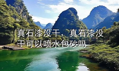 真石漆沒干，真石漆沒干可以噴水包砂嗎