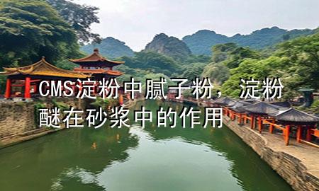 CMS淀粉中膩子粉，淀粉醚在砂漿中的作用