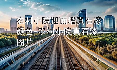 農(nóng)村小院迎面墻真石漆顏色-農(nóng)村小院真石漆圖片