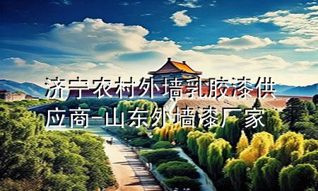 濟寧農(nóng)村外墻乳膠漆供應商-山東外墻漆廠家