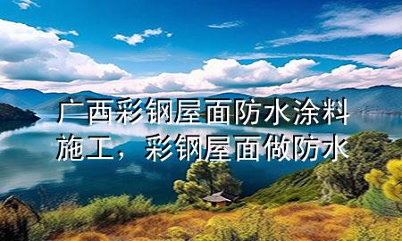 廣西彩鋼屋面防水涂料施工，彩鋼屋面做防水