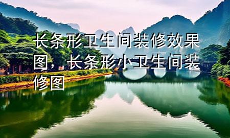 長條形衛(wèi)生間裝修效果圖，長條形小衛(wèi)生間裝修圖