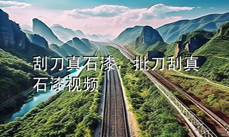 刮刀真石漆，批刀刮真石漆視頻