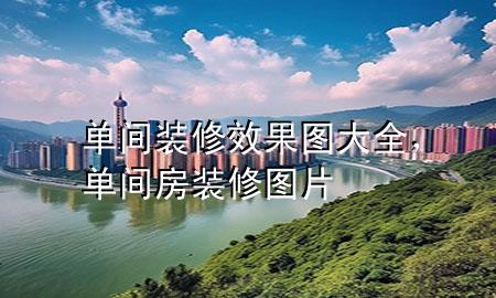 單間裝修效果圖大全，單間房裝修圖片